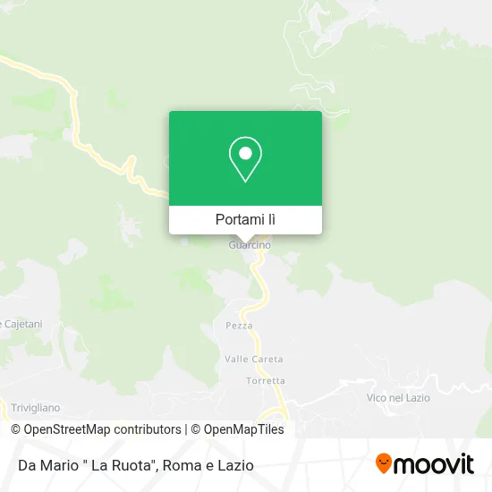 Mappa Da Mario " La Ruota"