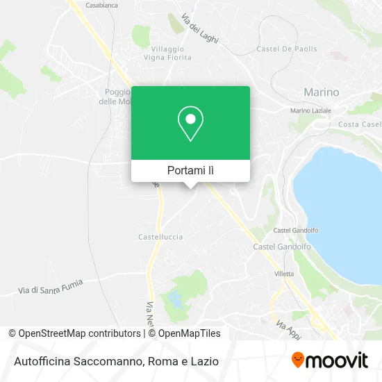 Mappa Autofficina Saccomanno