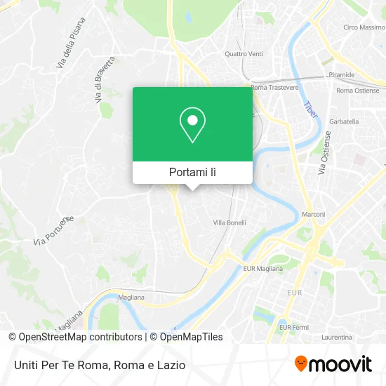 Mappa Uniti Per Te Roma