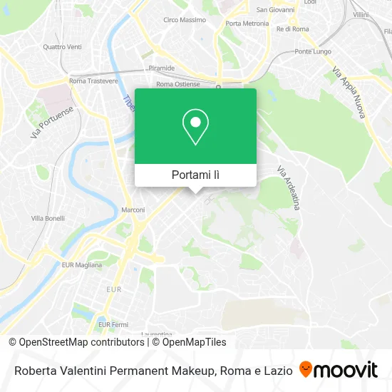 Mappa Roberta Valentini Permanent Makeup