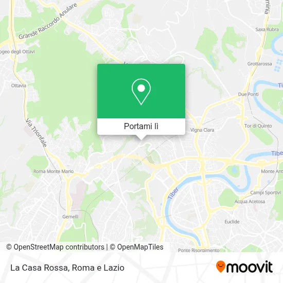 Mappa La Casa Rossa