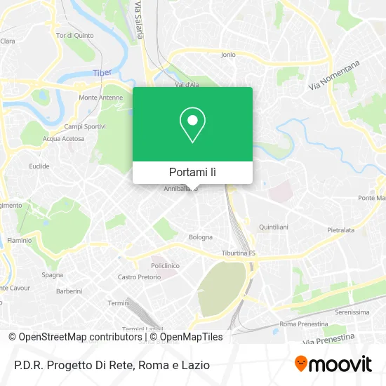 Mappa P.D.R. Progetto Di Rete