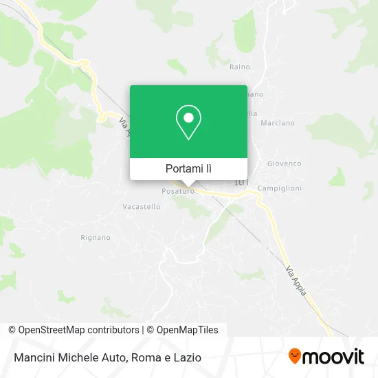 Mappa Mancini Michele Auto