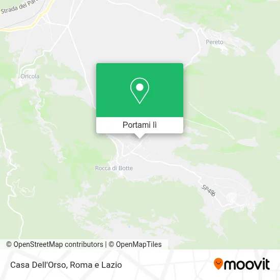 Mappa Casa Dell'Orso
