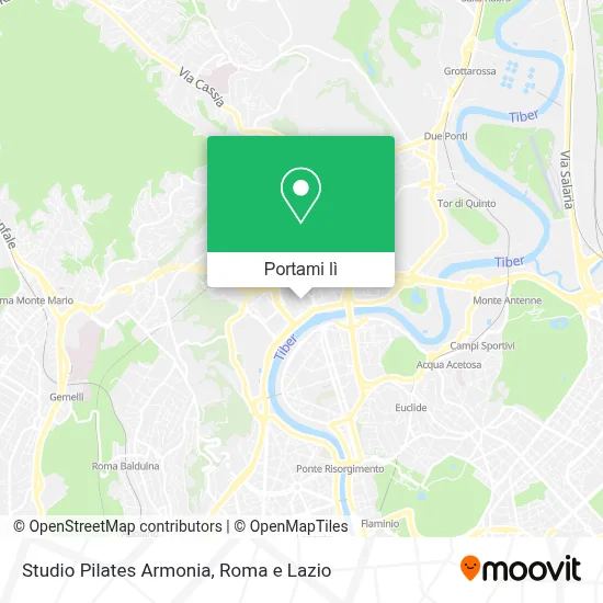 Mappa Studio Pilates Armonia
