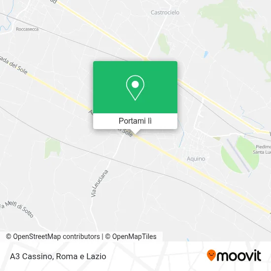 Mappa A3 Cassino