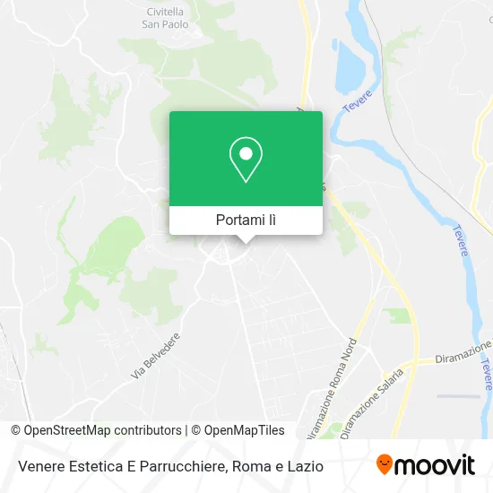 Mappa Venere Estetica E Parrucchiere