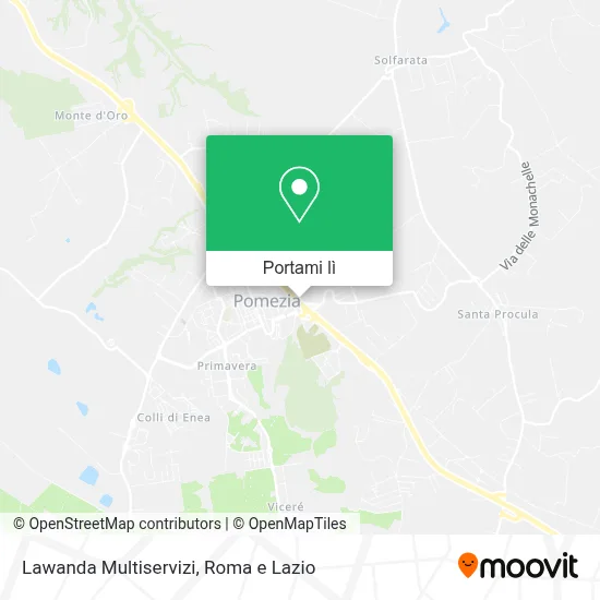 Mappa Lawanda Multiservizi