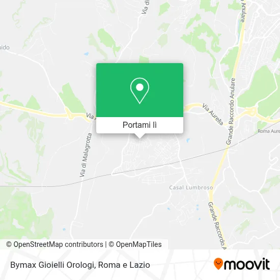 Mappa Bymax Gioielli Orologi