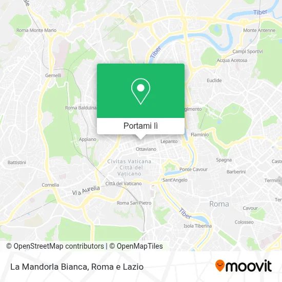 Mappa La Mandorla Bianca