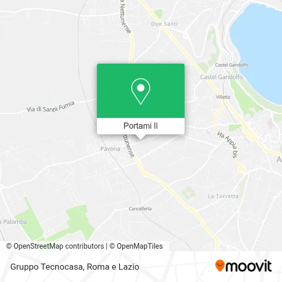 Mappa Gruppo Tecnocasa