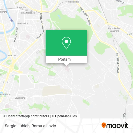 Mappa Sergio Lubich