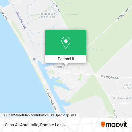Mappa Casa All'Asta Italia