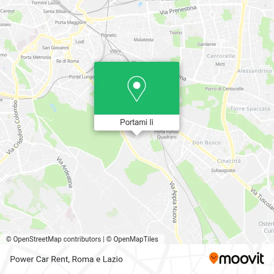 Mappa Power Car Rent