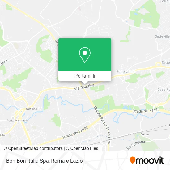Mappa Bon Bon Italia Spa