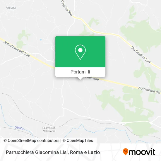 Mappa Parrucchiera Giacomina Lisi