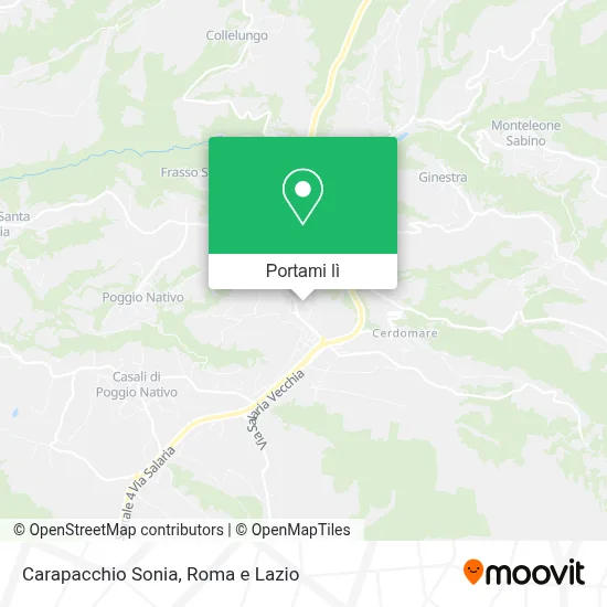 Mappa Carapacchio Sonia