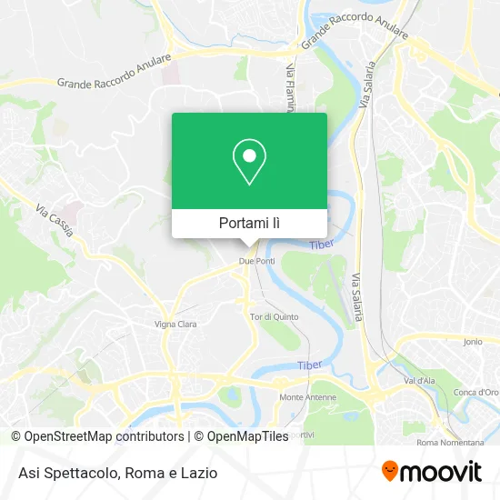 Mappa Asi Spettacolo