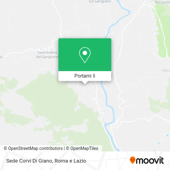 Mappa Sede Corvi Di Giano