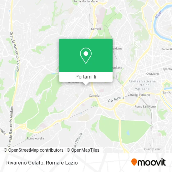 Mappa Rivareno Gelato