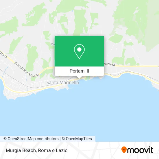 Mappa Murgia Beach