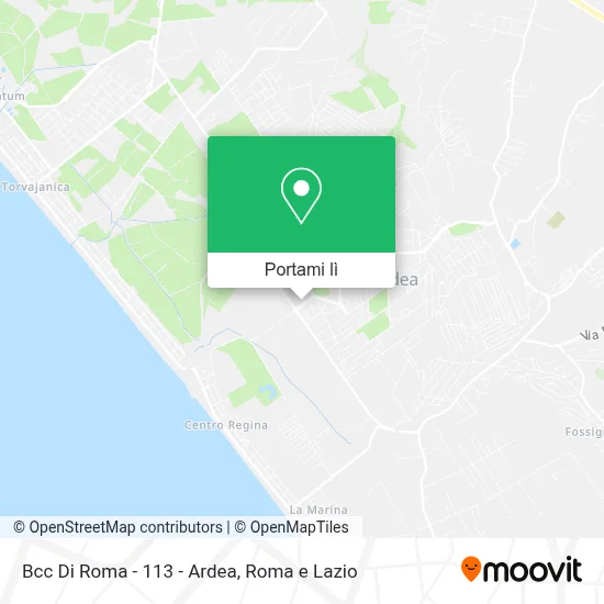 Mappa Bcc Di Roma - 113 - Ardea