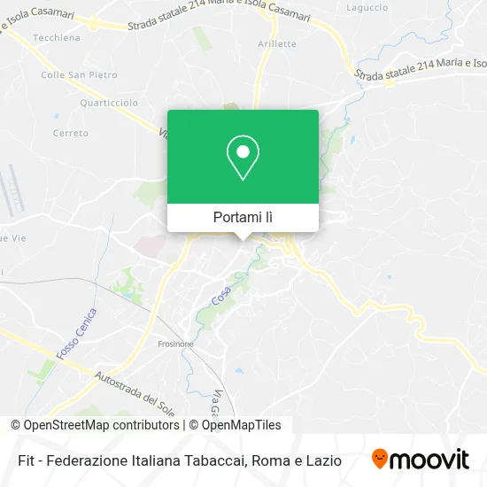 Mappa Fit - Federazione Italiana Tabaccai