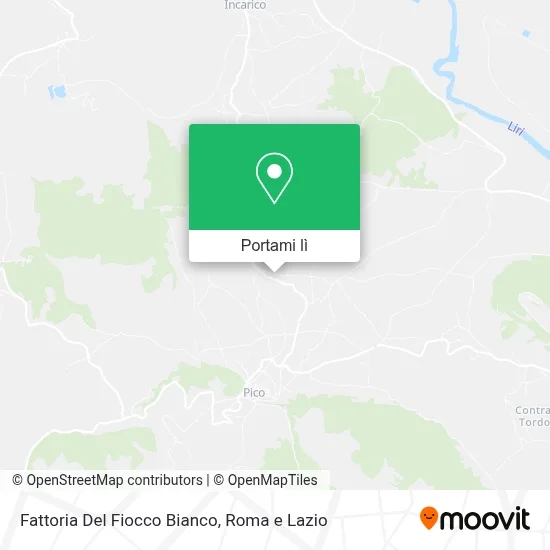 Mappa Fattoria Del Fiocco Bianco