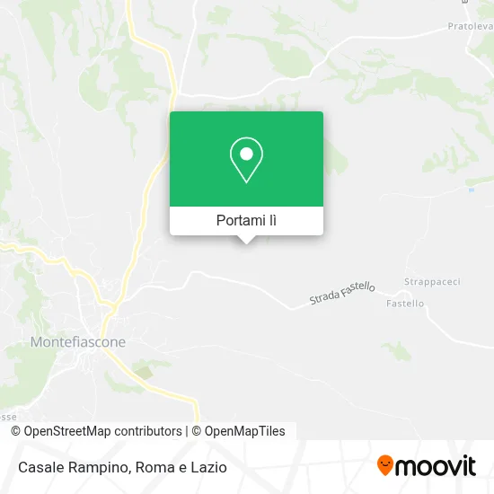 Mappa Casale Rampino