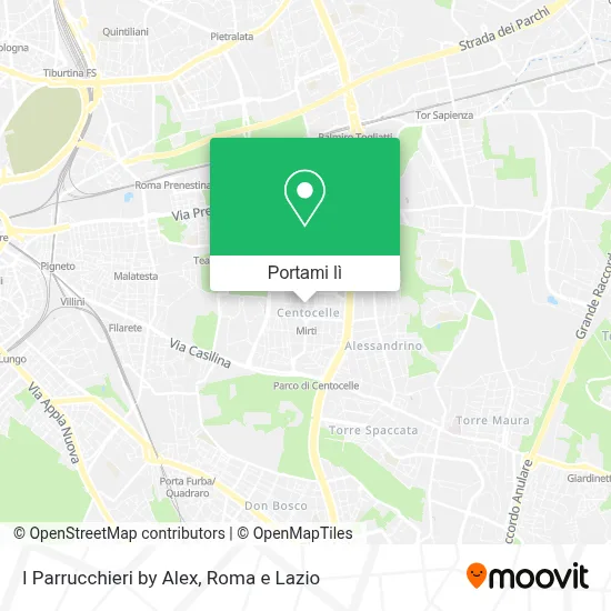 Mappa I Parrucchieri by Alex