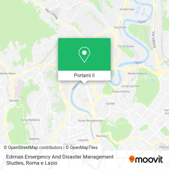 Mappa Edimas Emergency And Disaster Management Studies