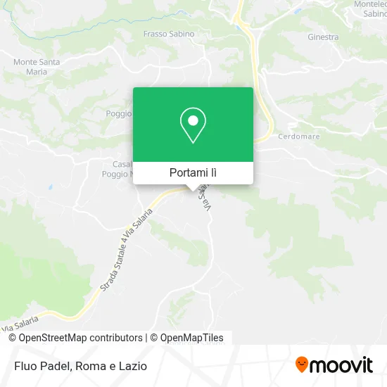 Mappa Fluo Padel