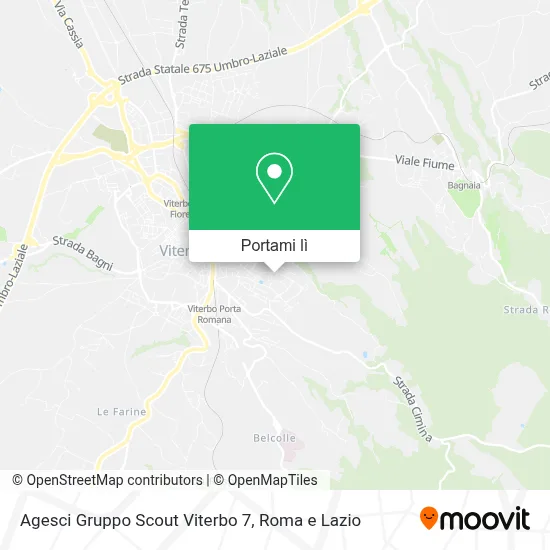 Mappa Agesci Gruppo Scout Viterbo 7