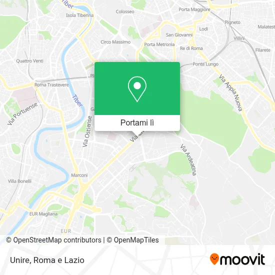 Mappa Unire