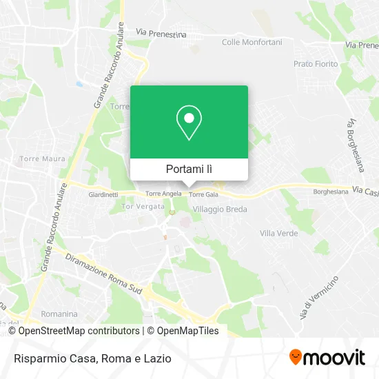 Mappa Risparmio Casa
