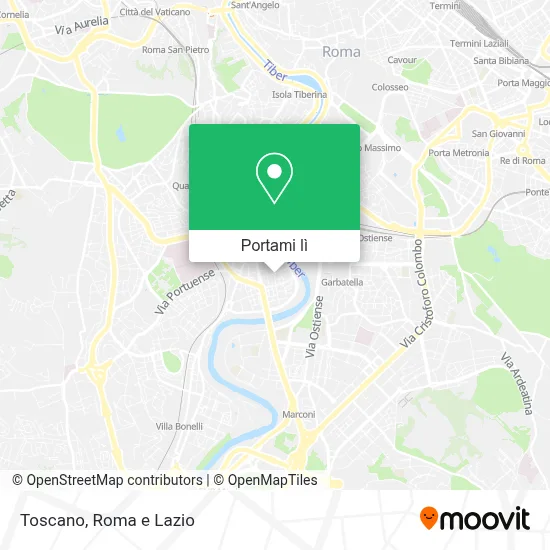 Mappa Toscano