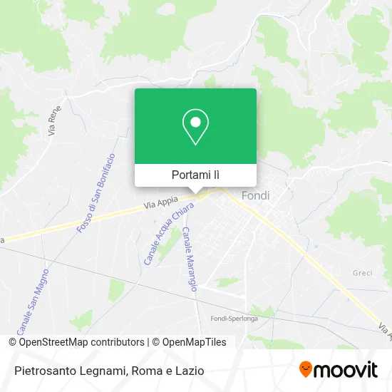 Mappa Pietrosanto Legnami