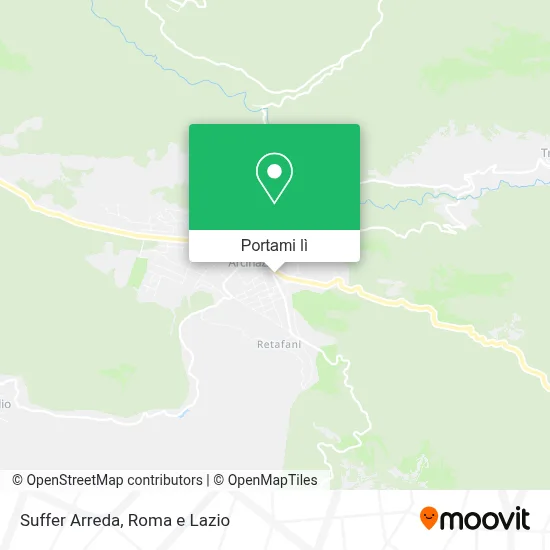 Mappa Suffer Arreda