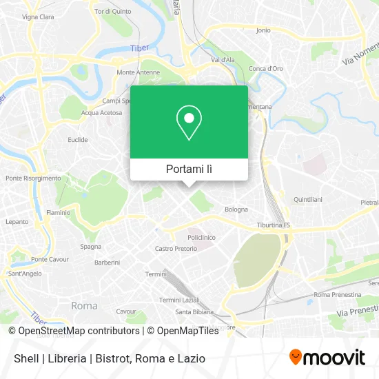 Mappa Shell | Libreria | Bistrot