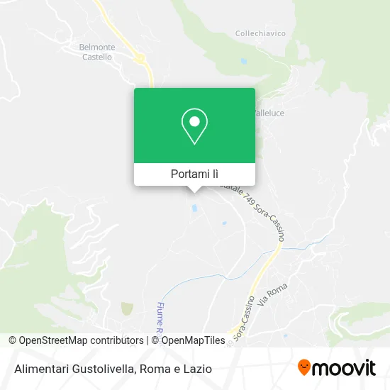 Mappa Alimentari Gustolivella