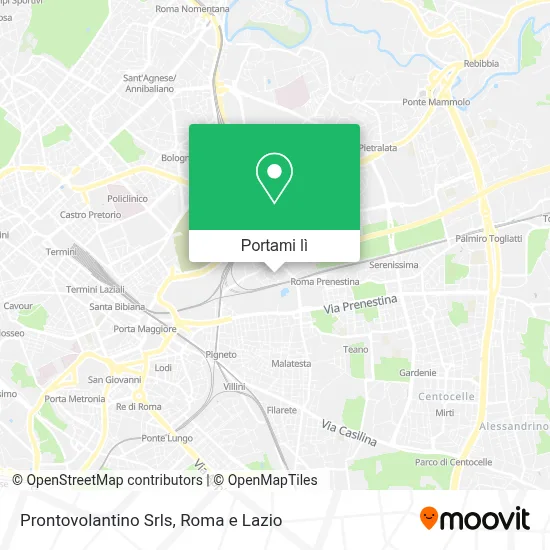 Mappa Prontovolantino Srls