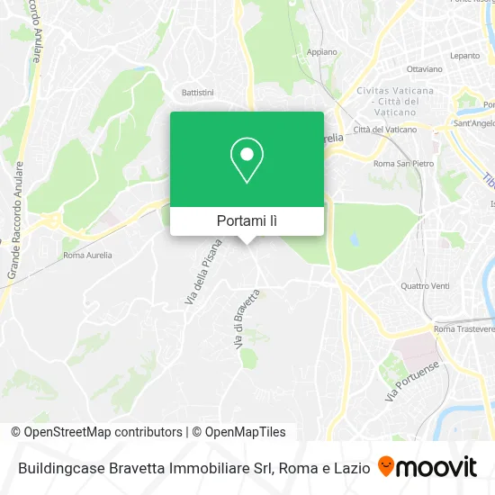 Mappa Buildingcase Bravetta Immobiliare Srl