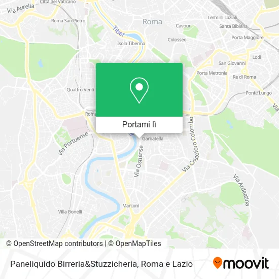 Mappa Paneliquido Birreria&Stuzzicheria