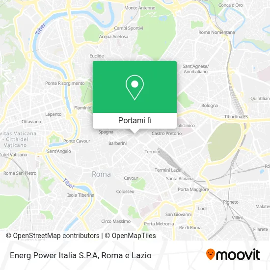 Mappa Energ Power Italia S.P.A