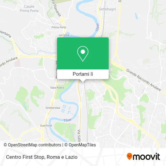Mappa Centro First Stop