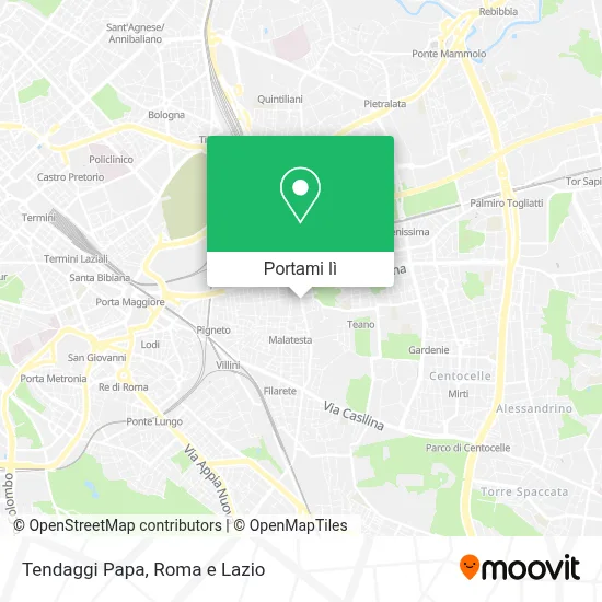 Mappa Tendaggi Papa