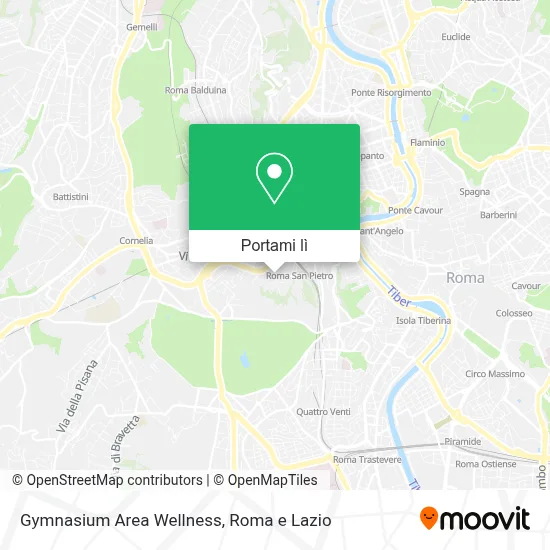 Mappa Gymnasium Area Wellness