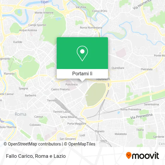 Mappa Fallo Carico
