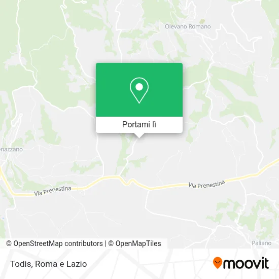 Mappa Todis