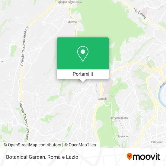 Mappa Botanical Garden